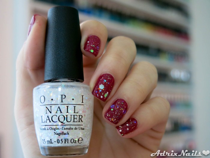 OPI - Just Beclause & Snow Globetrotter-8